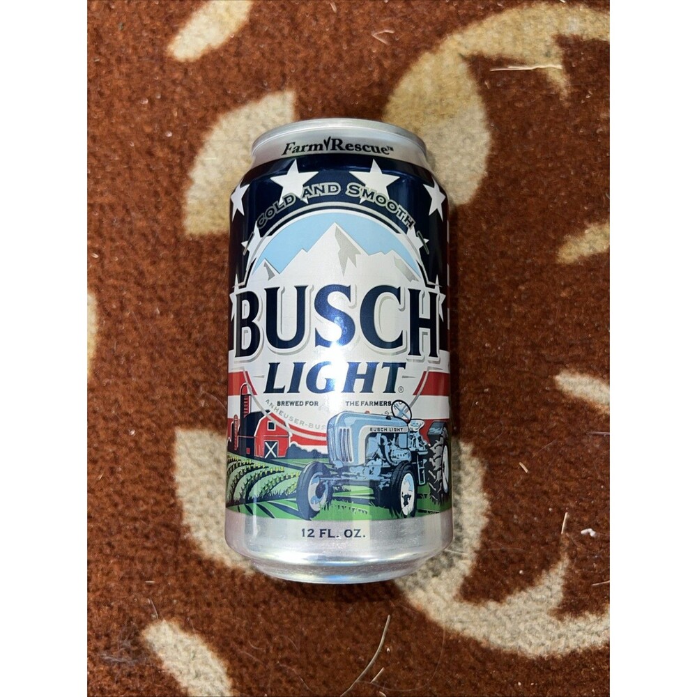 Busch Light Corn For The Farmers Farm Rescue Empty Collectible 2026 Beer Can